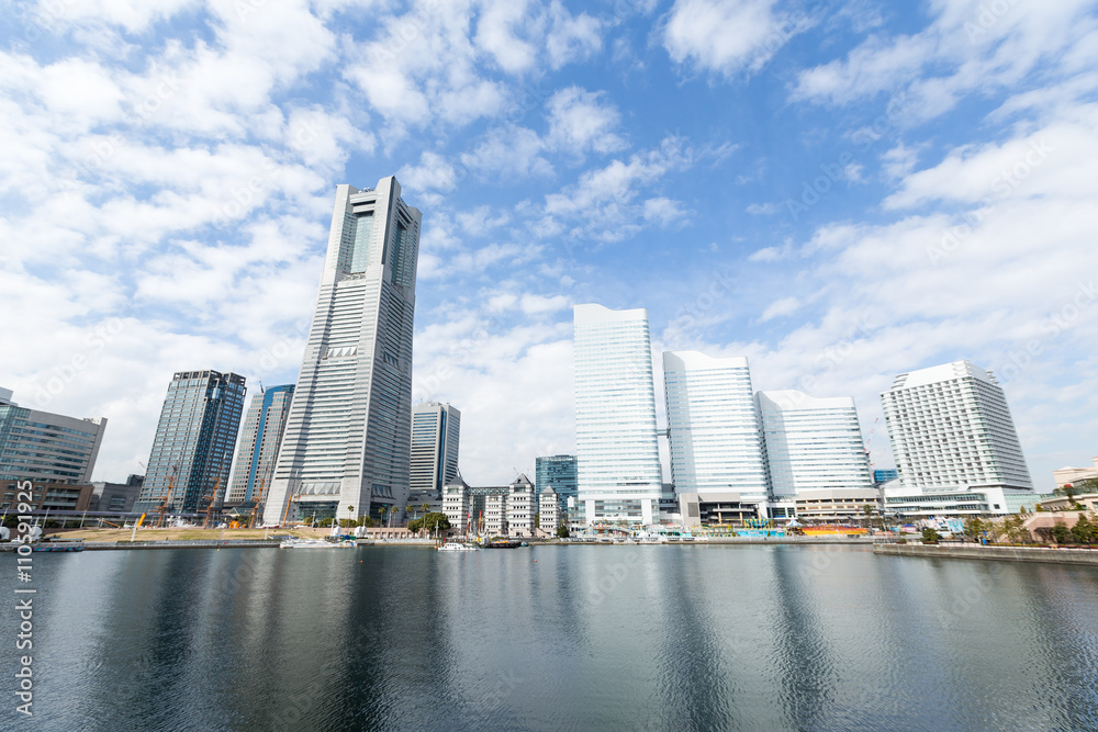 Fototapeta premium Yokohama city in Japan