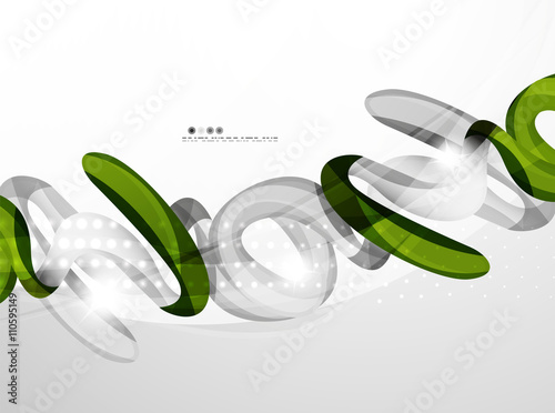 Shiny wave modern motion template