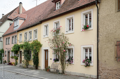 Fototapeta Naklejka Na Ścianę i Meble -  Old houses in Rothenburg