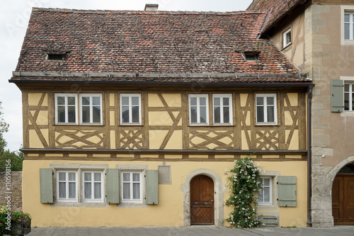 Old house in Rothenburg