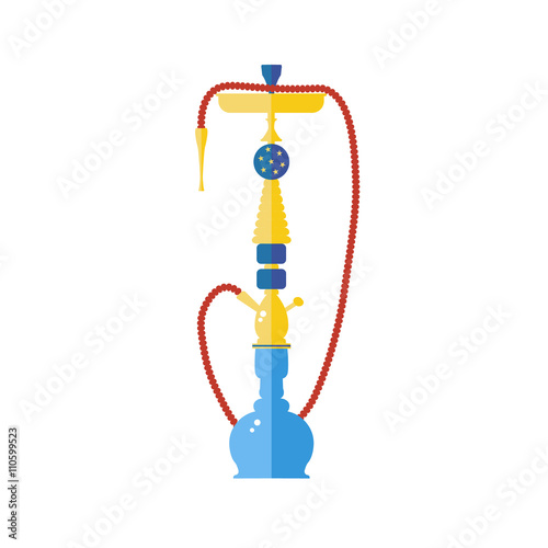 Hookah vector illustration.