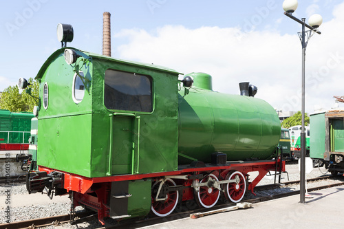 Industrial fireless locomotive ?9305.