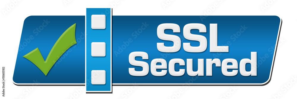 SSL Secured Blue Separator Horizontal SSL Secured Blue Separator Horizontal