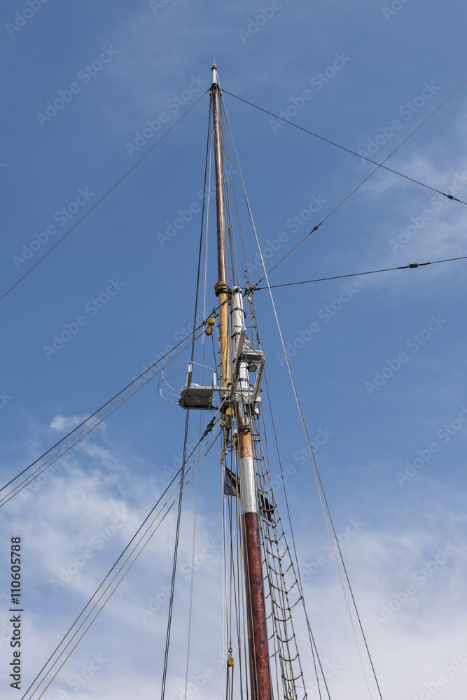 tail sailing ship bluenose II