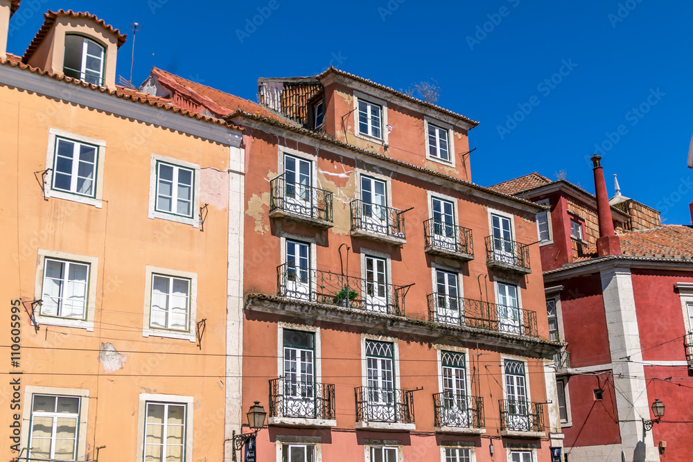 Lissabon Hausfassade