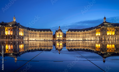 Bordeaux, Place de la Bourse Miroir d eau