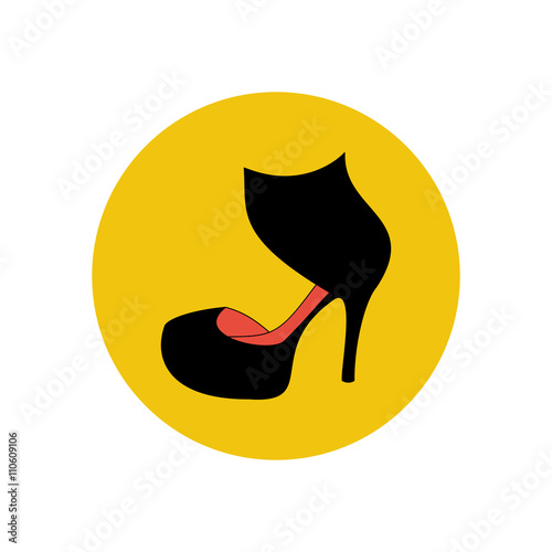 High heels shoes