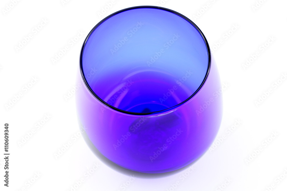 Blue gognac glass Blue gognac glass