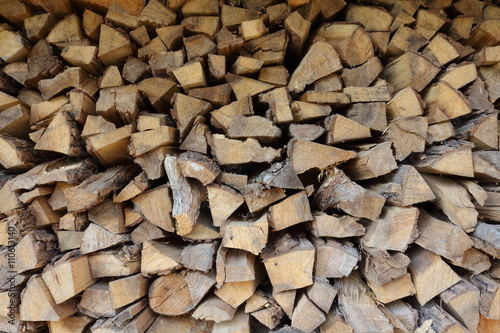 Stack of firewood 