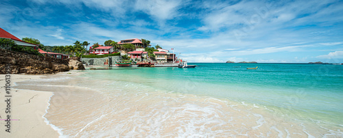 St Barth Island, Caribbean sea photo