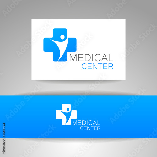 medical center logo template