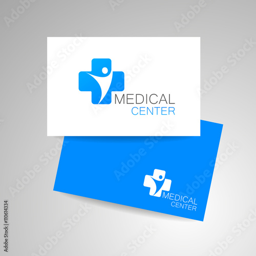 medical center logo template