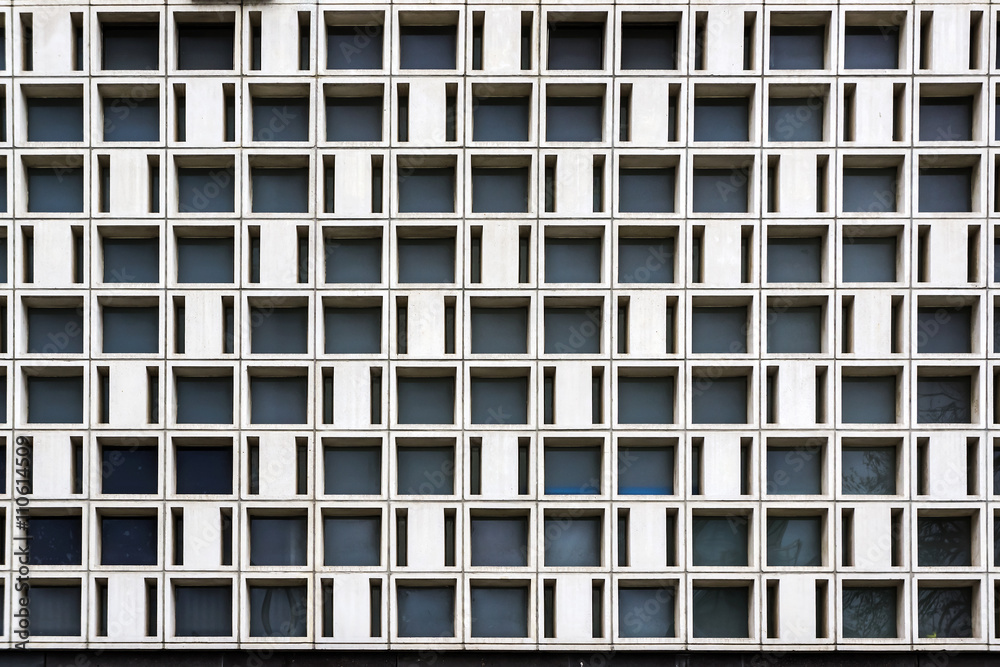 Exterior of modern building. Exterior of modern building.
