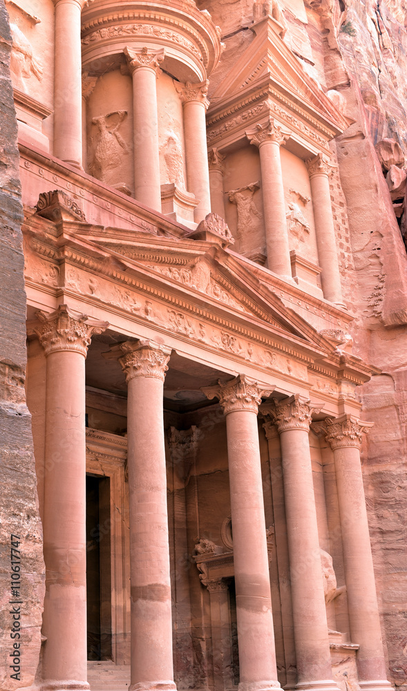 Al Khazneh or The Treasury at Petra
