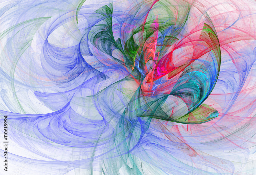 Abstract fractal background Abstract fractal background