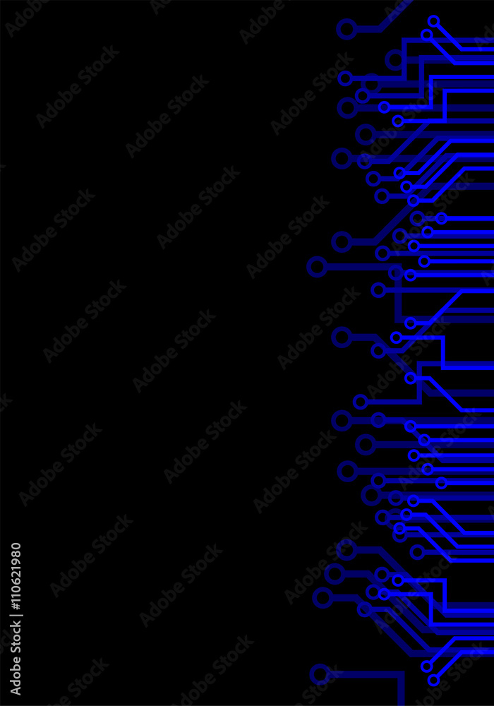 Obraz premium black art background