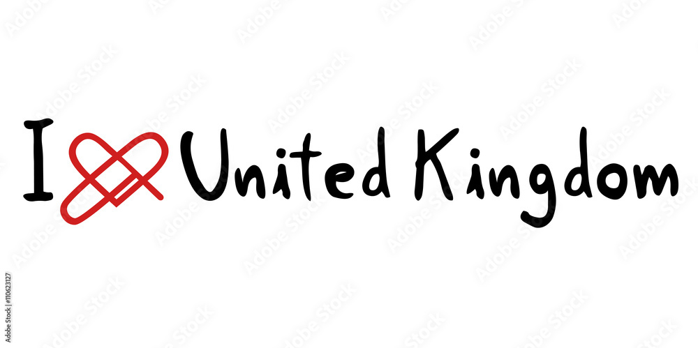 United Kingdom love message