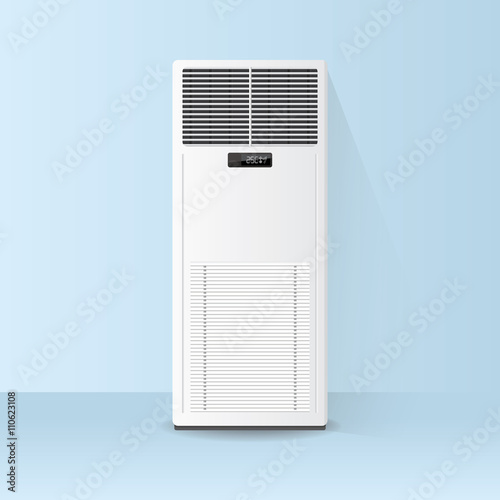 air conditioner on the floor