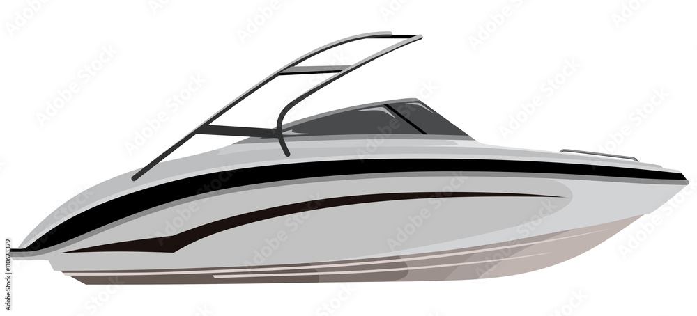Small motorboat Small motorboat