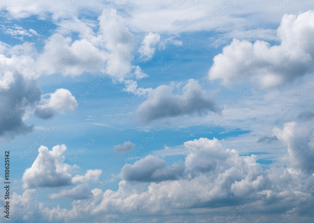 Fototapeta premium clouds in the blue sky