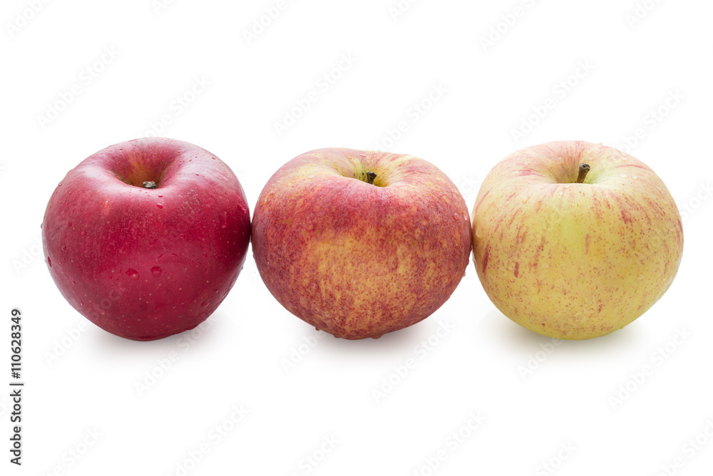 fresh apple on white background with clipping path fresh apple on white background with clipping path