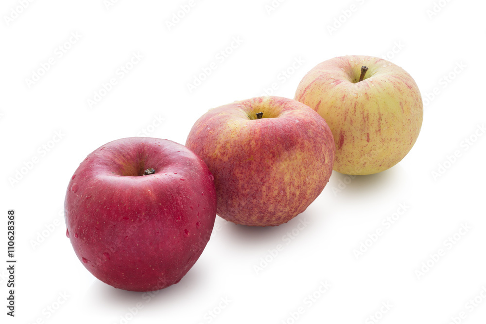 fresh apple on white background with clipping path fresh apple on white background with clipping path