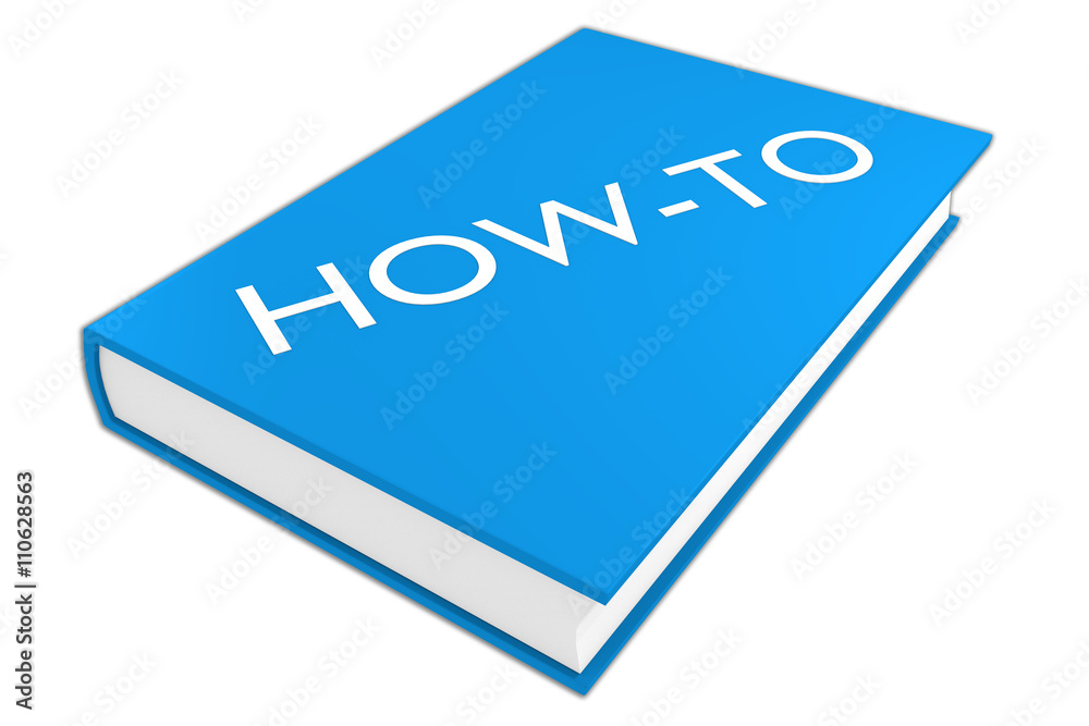 How-To instruction concept How-To instruction concept