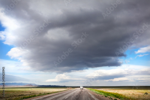 Road in the desert © pikoso.kz