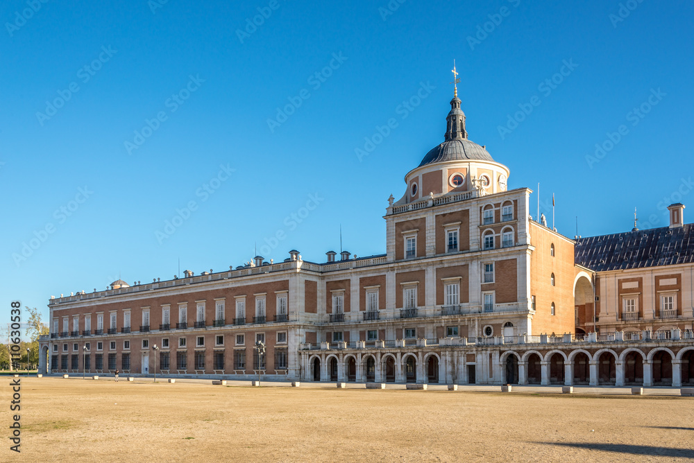 View at the Royal Palace of Aranjuez