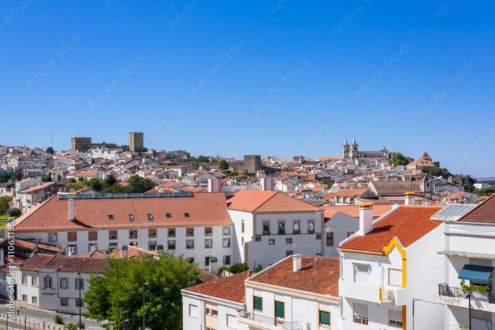 View of Portalegre city, in Portugal