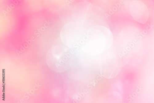 pink colors lights bokeh glitter defocused abstract background 