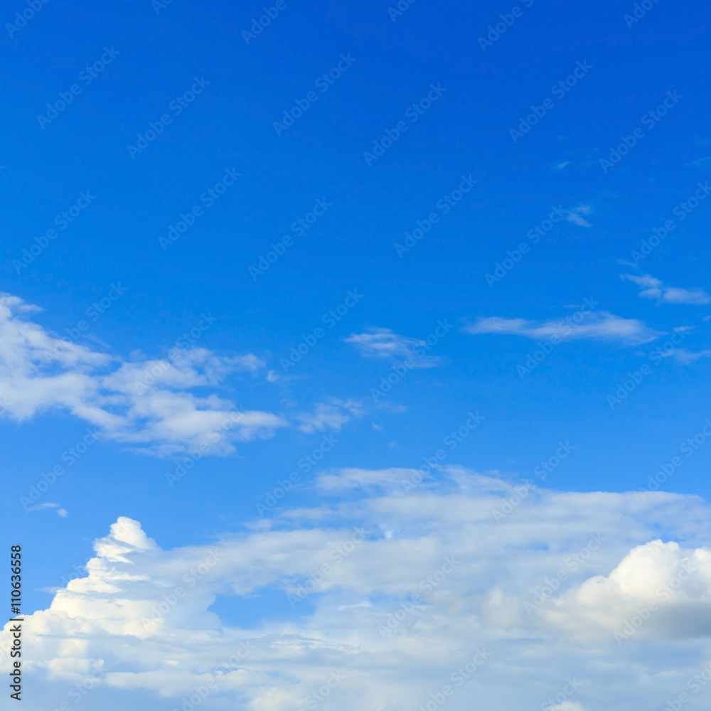 Obraz premium clear blue sky background