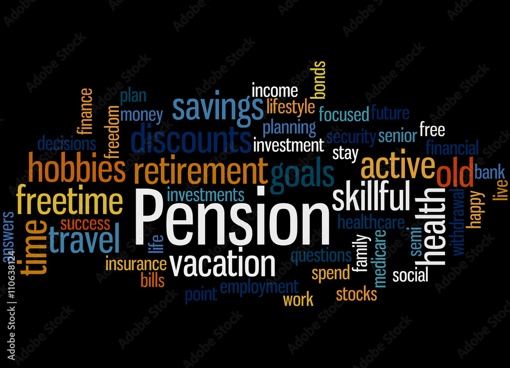 5 letter word pension