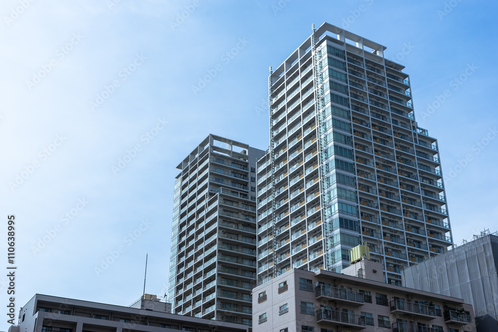 高層住宅とタワーマンション　横