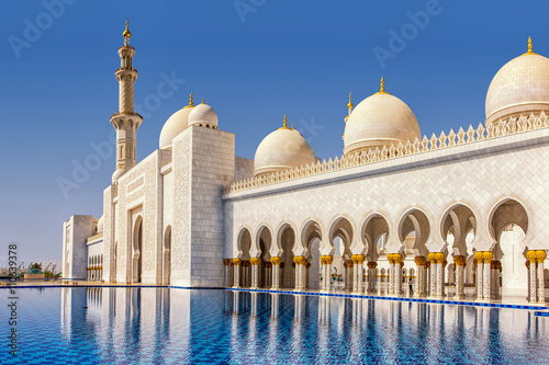 Schaich-Zayid-Moschee in Abu Dhabi photo