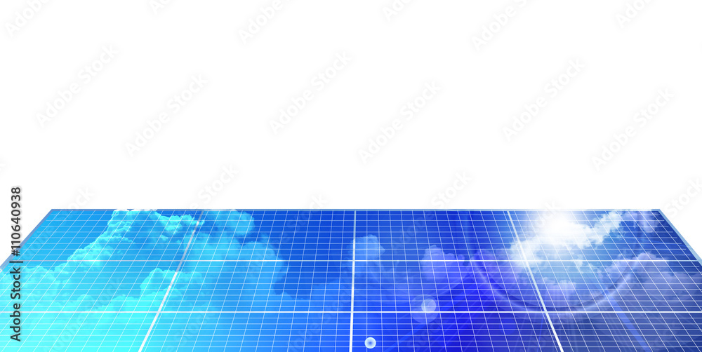 Obraz premium ソーラー 空 風景 背景