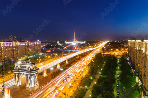 Triumphal Arch, Victory Park in Moscow 