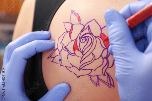 Process of making tattoo, c...