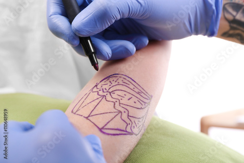 Process of making tattoo, c...