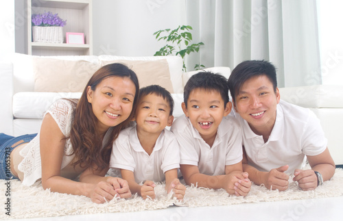 Asian family