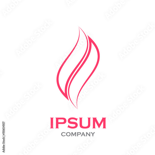 Free Download Abstract beauty industry and fashion logo,Identity for beauty,ecological cosmetics business,companies and clinics - GFXLoad