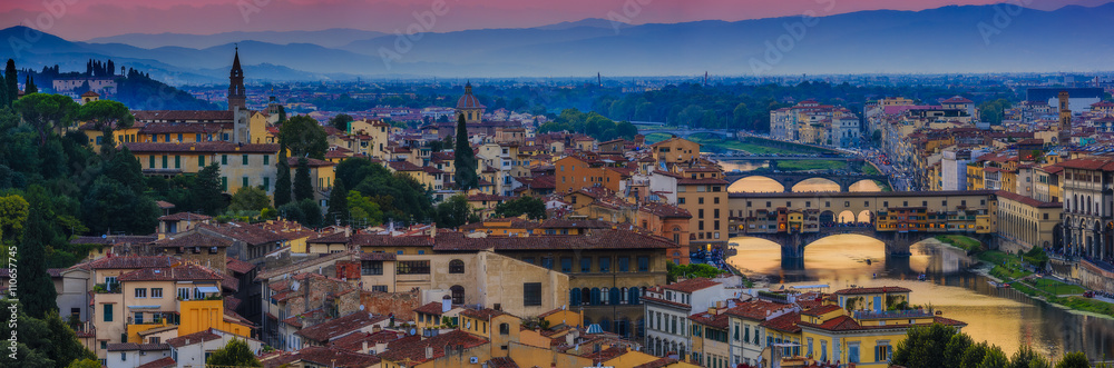 Florence, Italy - view of the city, panorama
