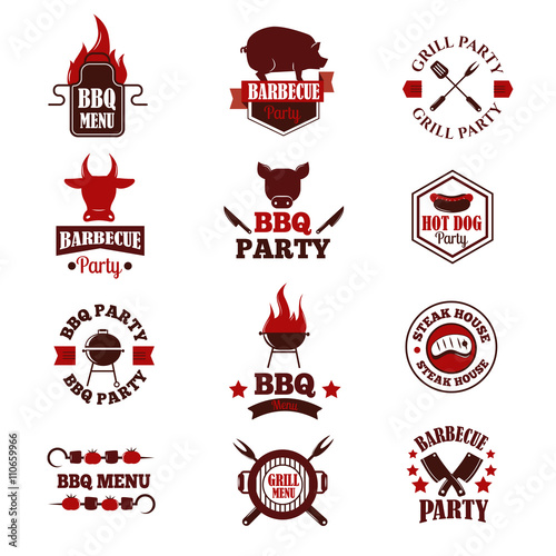 BBQ vector illustration.