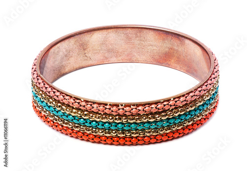 Bead bronze bracelet