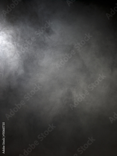 close-up image of fog.
