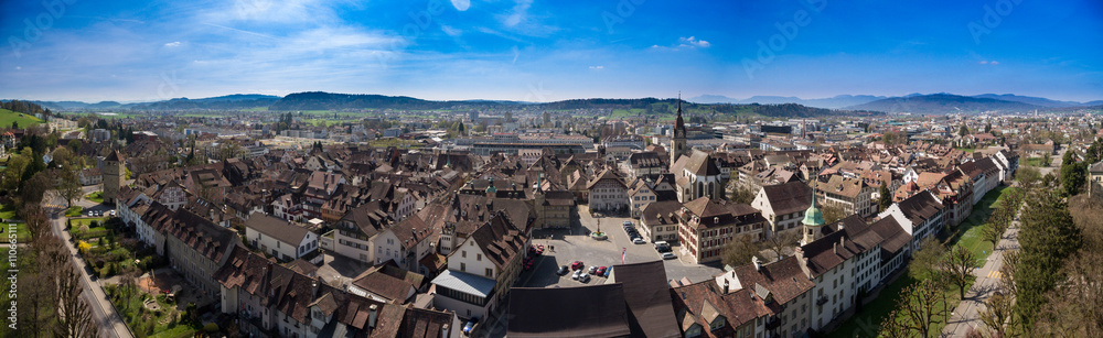 Drohnenbild-Panorama Zofingen Altstadt
(05.2016)