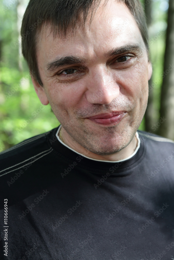 Portrait of a man Portrait of a man