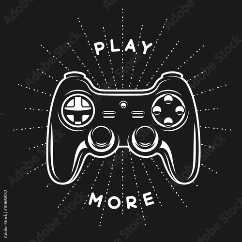 Obraz na plátně Vintage print with quote