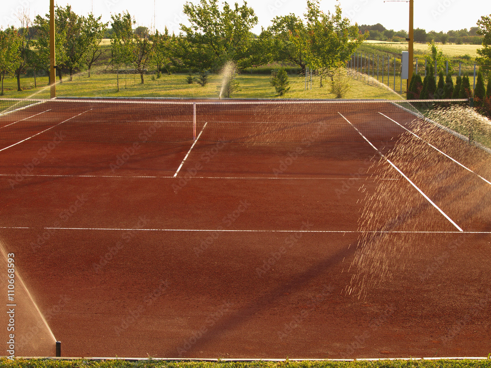 Fototapeta premium empty tennis court
