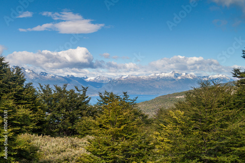 Mountains in National Park Tierra del Fuego, Argentina